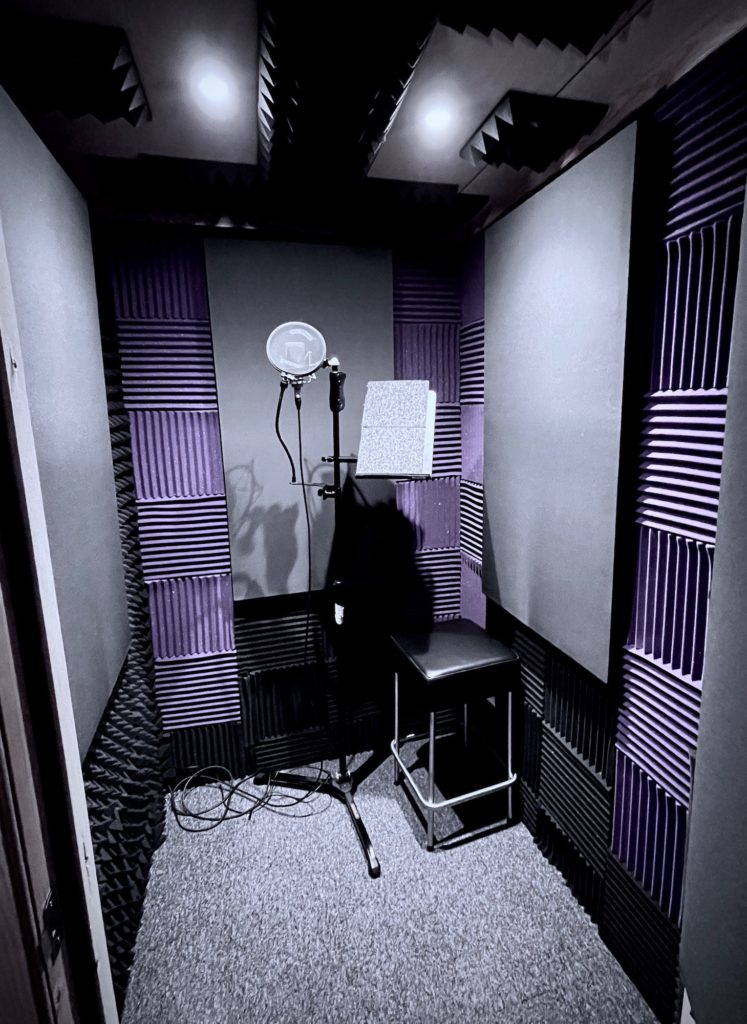 voiceover booth