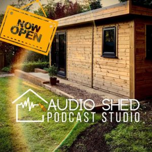 audio shed podcast studio now open